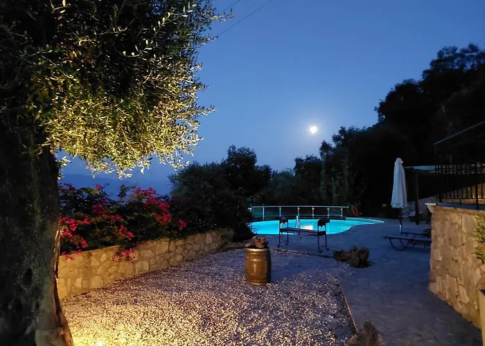 ヴィラ 'villa Elissavet' - Kalami Bay - Family Pool House