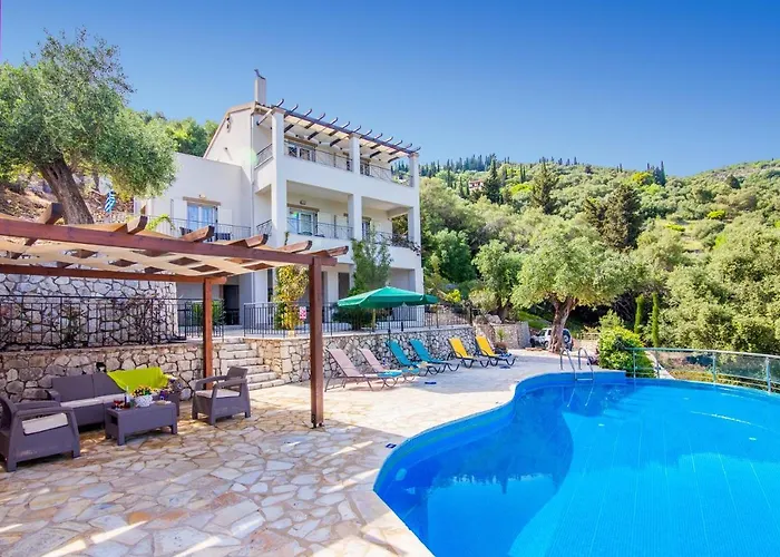 Villa 'villa Elissavet' - Kalami Bay - Family Pool House Gimari