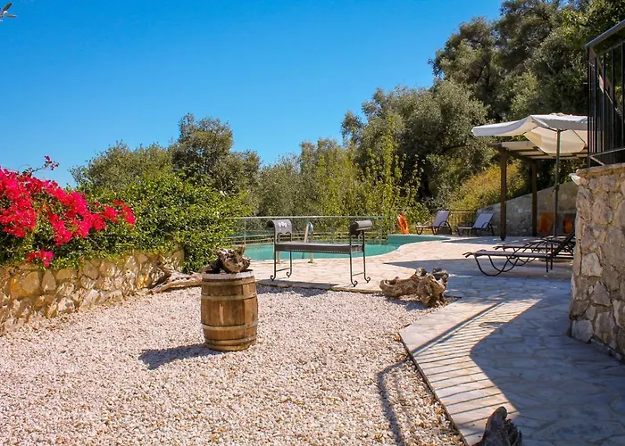 'villa Elissavet' - Kalami Bay - Family Pool House Villa Gimari