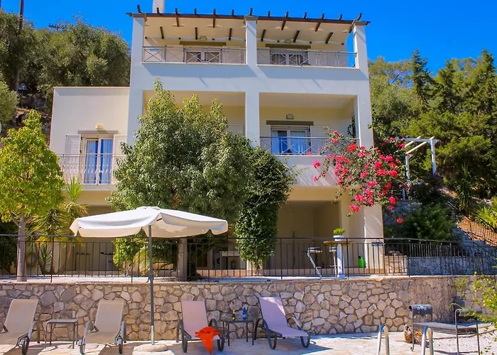 'villa Elissavet' - Kalami Bay - Family Pool House Villa Gimari