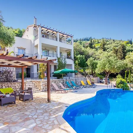 Villa 'villa Elissavet' - Kalami Bay - Family Pool House Gimari