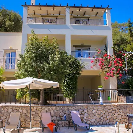 'villa Elissavet' - Kalami Bay - Family Pool House Villa Gimari