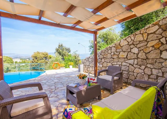 ヴィラ 'villa Elissavet' - Kalami Bay - Family Pool House Gimari